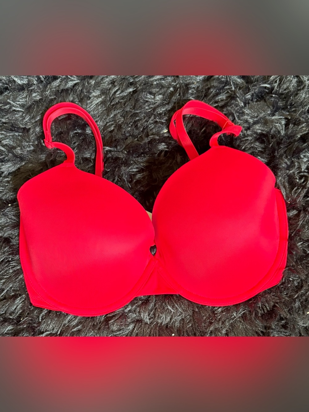PINK Victoria's Secret Bold Red T-Shirt Bra